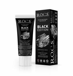 Black Whitening Toothpaste R.O.C.S. BLACK EDITION